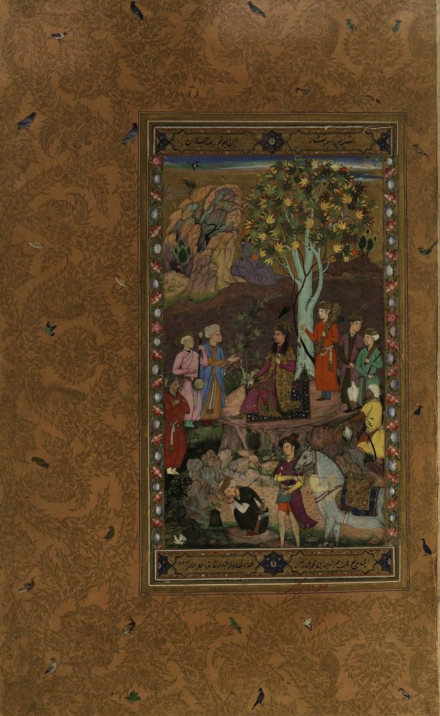 Moraqa_golshan_golestan_palace_royal_library_91